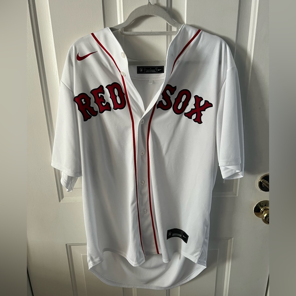 Men’s Plain Red Sox Jersey